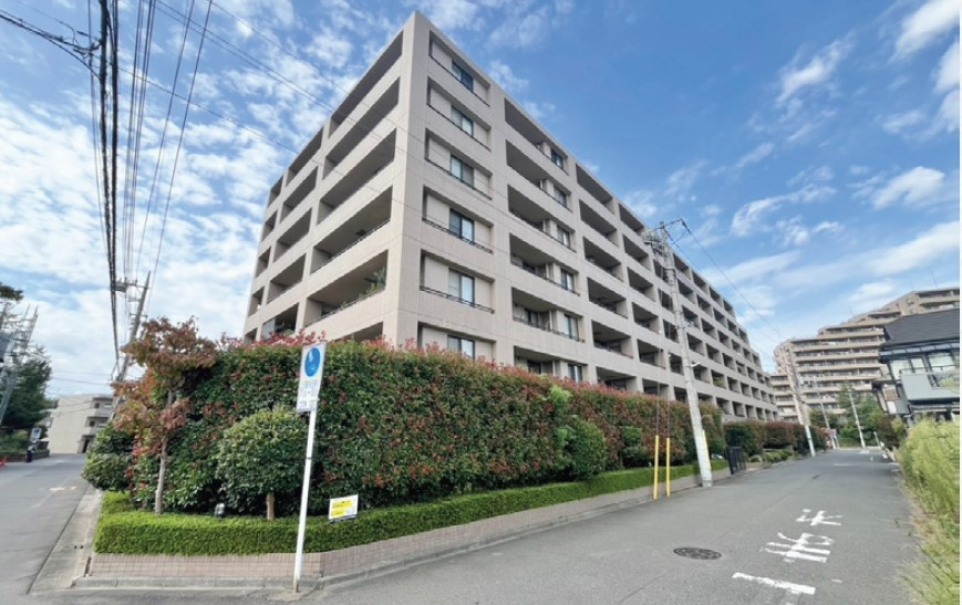 中古マンション ヴィルヌーブ新所沢の外観