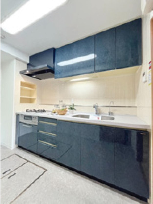 中古マンション ヴィルヌーブ新所沢のキッチン|きれいなキッチンです