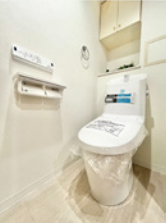 中古マンション ヴィルヌーブ新所沢のトイレ|トイレもきれいです