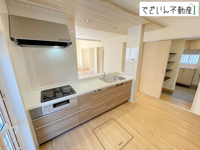 【玄関】 | blooming garden行田市棚田町3丁目　【平屋】新築住宅 | ≪3号棟≫
現地(2026年2月撮影)