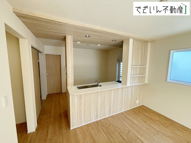 【キッチン】 | blooming garden行田市棚田町3丁目　【平屋】新築住宅 | ≪3号棟≫
現地(2026年2月撮影)