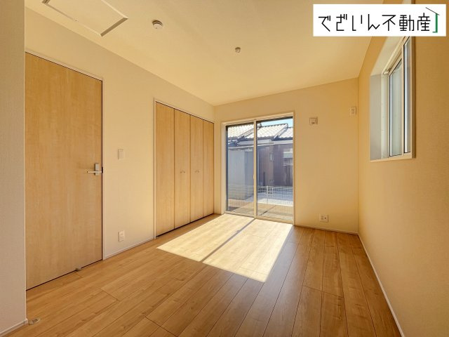【洋室】 | blooming garden行田市棚田町3丁目　【平屋】新築住宅 | ≪3号棟≫
現地(2026年2月撮影)