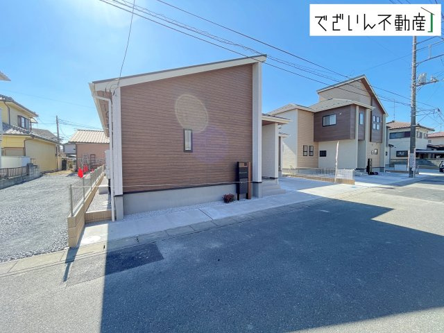 【外観】 | blooming garden行田市棚田町3丁目　【平屋】新築住宅 | ≪3号棟≫
現地(2026年2月撮影)