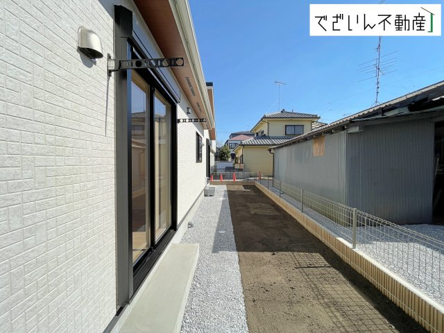 【玄関】 | blooming garden行田市棚田町3丁目　【平屋】新築住宅 | ≪3号棟≫
現地(2026年2月撮影)