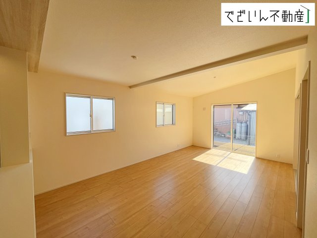 【居間・リビング】 | blooming garden行田市棚田町3丁目　【平屋】新築住宅 | ≪3号棟≫
現地(2026年2月撮影)