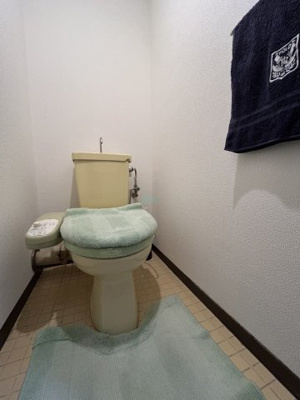 【トイレ】 | 椿ハイツ瀬田川 | プライベート空間として機能や内装にこだわった、優しい雰囲気のトイレはリラックス空間へ。