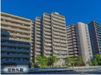 朝日ツイン目黒Ｂ棟の外観