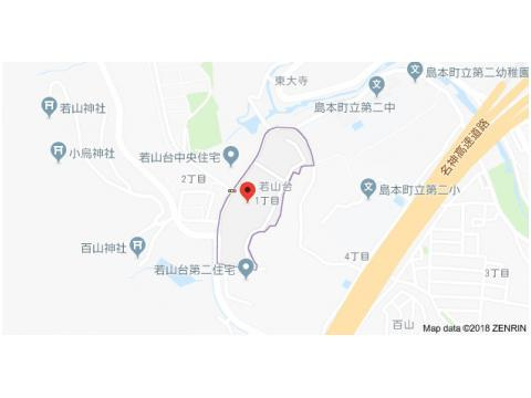 【地図】 | 若山台住宅23号棟