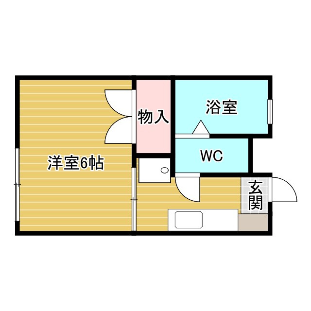 メルベイユ千里山北棟の間取り