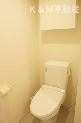 リブリグランポートのトイレ|落ち着いたトイレです