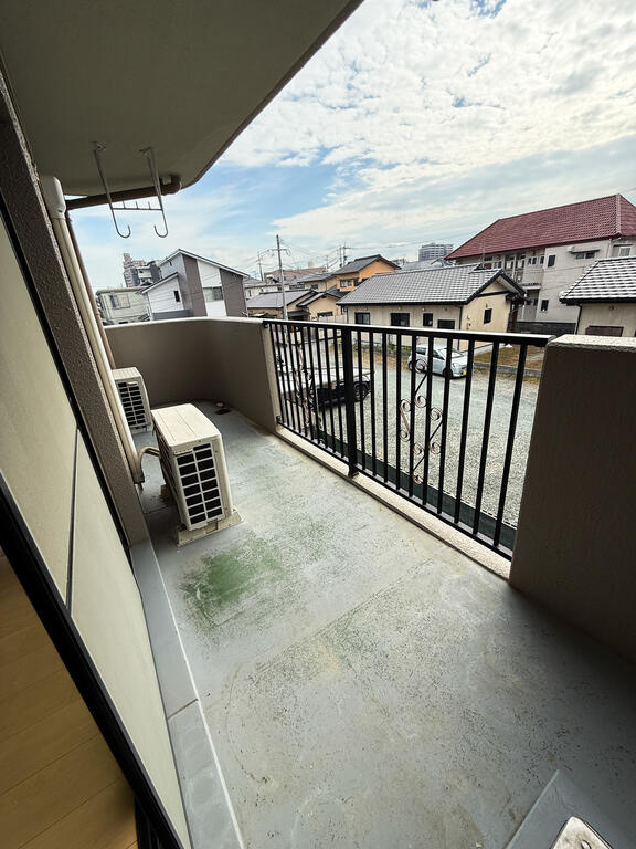 ファミリールBのバルコニー