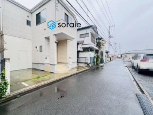 所沢若狭　中古戸建ての前面道路含む現地写真|11/9　撮影