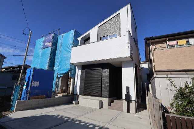 《仲介手数料無料》緑区大字三室1148-2(全1戸)新築一戸建てミラスモの外観|撮影日 2025年11月26日 13:30 晴れ