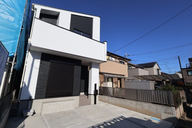 《仲介手数料無料》緑区大字三室1148-2(全1戸)新築一戸建てミラスモの外観|撮影日 2025年11月26日 13:30 晴れ