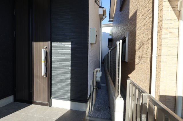 《仲介手数料無料》緑区大字三室1148-2(全1戸)新築一戸建てミラスモの外観|撮影日 2025年11月26日 13:30 晴れ