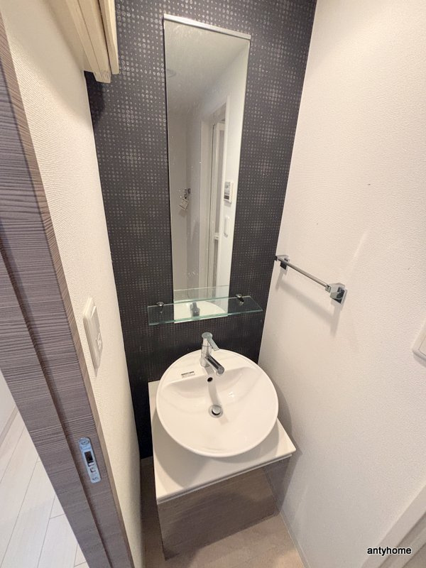 スワンズ江戸堀ウエストパーク　仲介手数料無料の洗面所