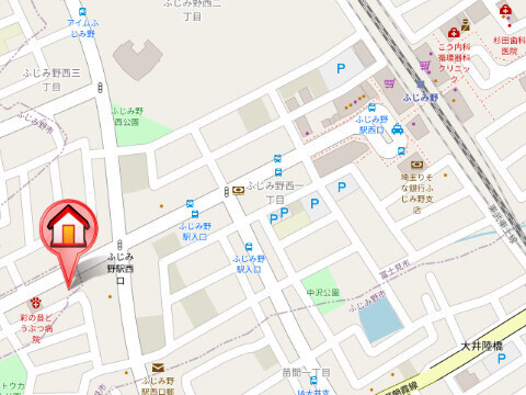 エーコー・カミキⅠの地図