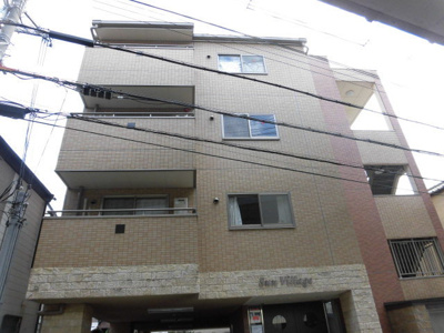 【外観】 | サンヴィレッジ | タイル張りのきれいな外観です