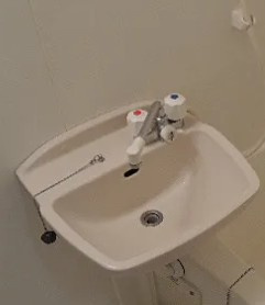 板橋区板橋３丁目の賃貸マンションの洗面所