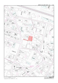 【土地図】 | 上葛原1丁目土地