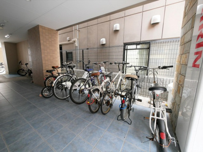 【その他共用部分】 | みおつくし西なんば | 駐輪場です