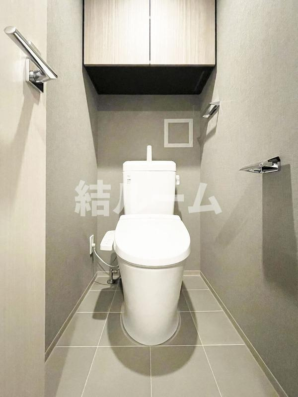 北区上十条３丁目の賃貸マンションのトイレ