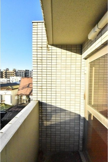 ヴェルト新宿落合のバルコニー