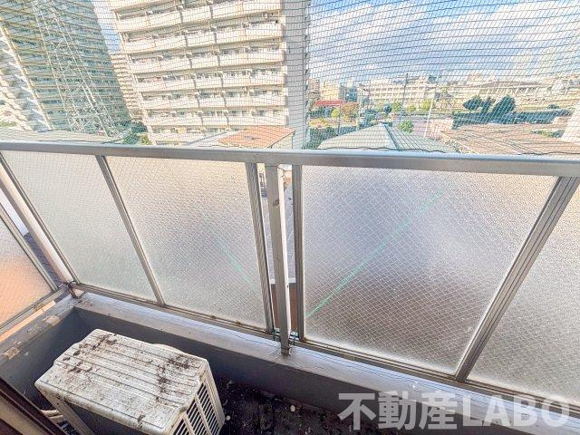 マンションプライムのバルコニー