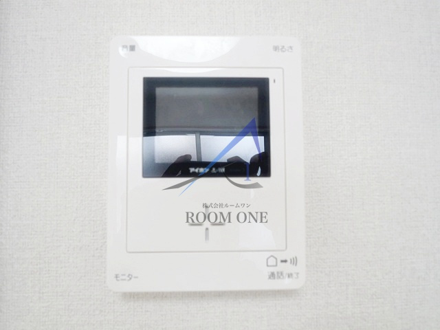 AZEST-RENT南小岩Ⅰのセキュリティ|モニター付きインターホンです。