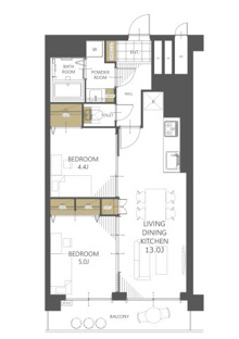 【間取り】マンション第八松戸 