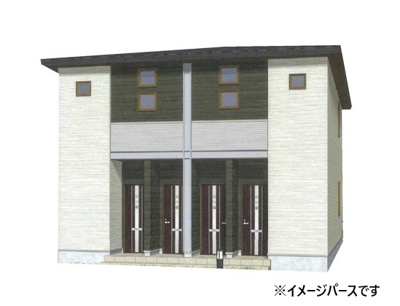 【外観】 | エムズガーデンA | イメージパース