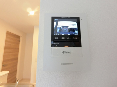 【セキュリティ】 | ルネッタ藤 | 録画機能つきモニターフォン