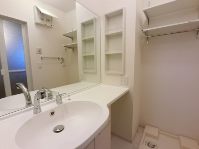 【洗面所】 | ルネッタ藤 | 大きなボウルの洗面台