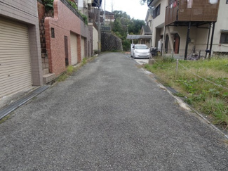 【前面道路含む現地写真】 | 川西市錦松台　建築条件無土地