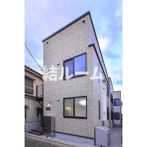 練馬区田柄２丁目のアパートの外観