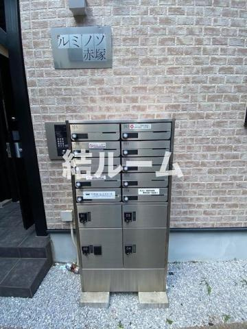 練馬区田柄２丁目のアパートのロビー