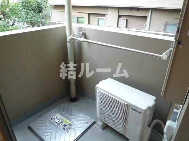 板橋区宮本町の賃貸マンションのバルコニー