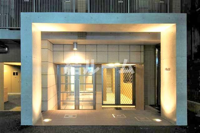 板橋区宮本町の賃貸マンションのエントランス