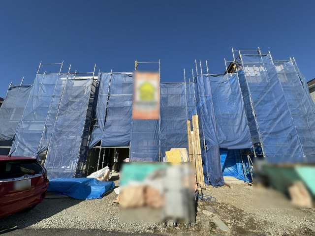 明石市朝霧南町３丁目新築戸建１号地の前面道路含む現地写真|2025年11月3日撮影