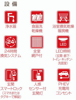 【構造・工法・仕様】 | 【仲介手数料無料！！】日野市東豊田４丁目　新築戸建て（全6棟）D号棟　4780万円