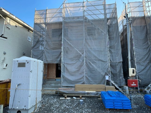 鈴鹿市鈴鹿ハイツ　第2期　新築一戸建ての外観|現在建築中！落ち着いた街並みで新生活を始めることが出来そう！周辺の物件も併せてご紹介させて頂きます！