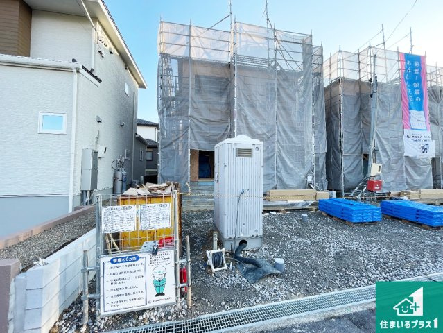 鈴鹿市鈴鹿ハイツ　第2期　新築一戸建ての外観|周辺は落ち着いた街並みの住宅地！子育てがしやすい住環境です！まだ未完成ですが、現地でしかわからない事もございます。是非一度ご覧ください。