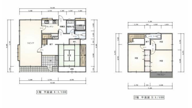 【間取り】 | 東松山市松山町1丁目　中古戸建