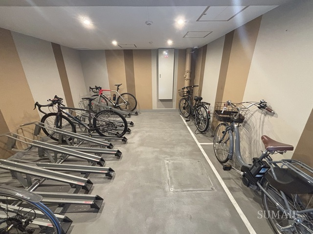 ラフォンテ田端のその他共用部分|駐輪場全体です