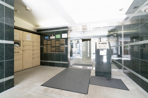 菱和パレス代官山　角部屋　セキュリティ完備　常時ゴミ出し可　宅配BOXのその他共用部分