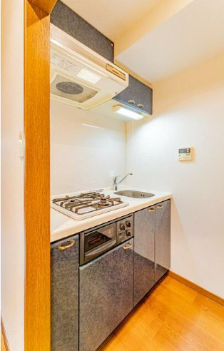 菱和パレス代官山　角部屋　セキュリティ完備　常時ゴミ出し可　宅配BOXのキッチン