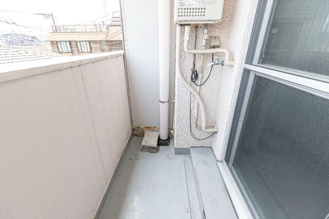 ガーディナ初台のバルコニー