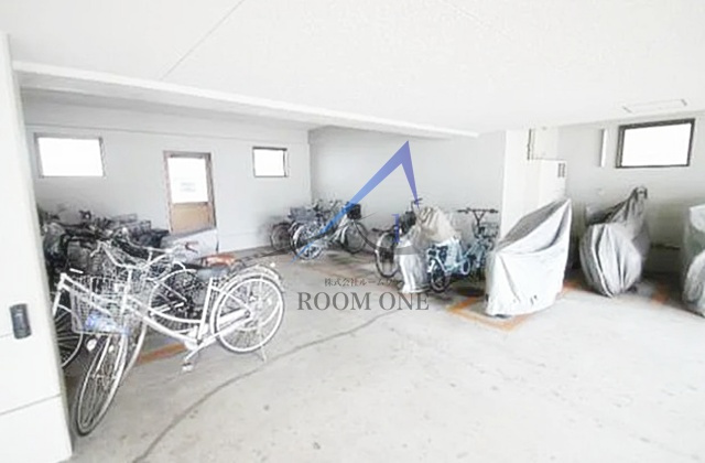 パークステージ亀戸北のその他共用部分|駐輪場です。