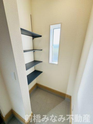 前橋市江田町　限定1棟　ブルーミングガーデン　新築建売の収納|収納豊富です