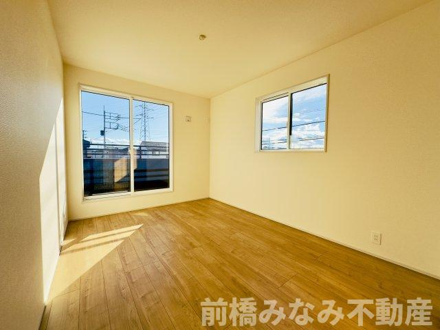 前橋市江田町　限定1棟　ブルーミングガーデン　新築建売の洋室|スタンダードな洋室です